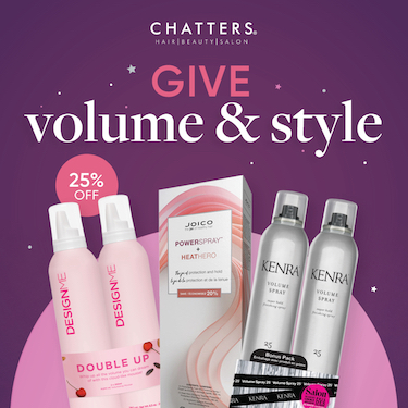 Give Volume & Style at 25% off with our Duo Packs! icon