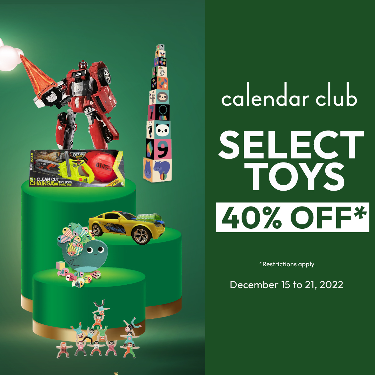Select Toys 40% off icon