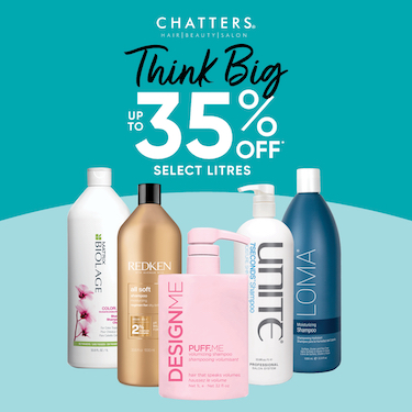 Litres for Less at Chatters Hair Salon icon