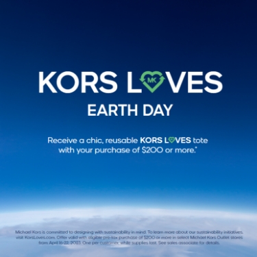 KORS LOVES Earth Day! icon