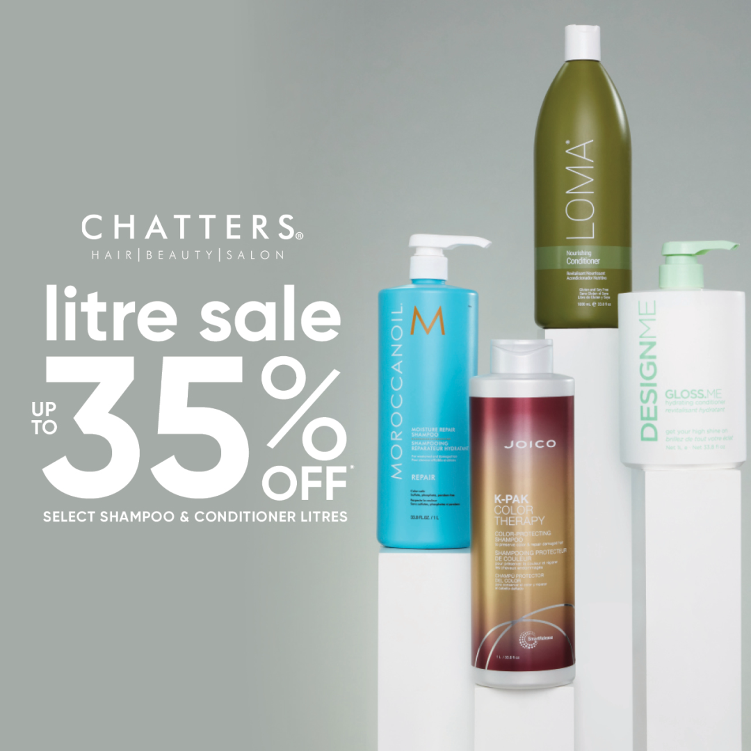 Chatters Hair Salon – Up To 35% Off Select Litres! icon