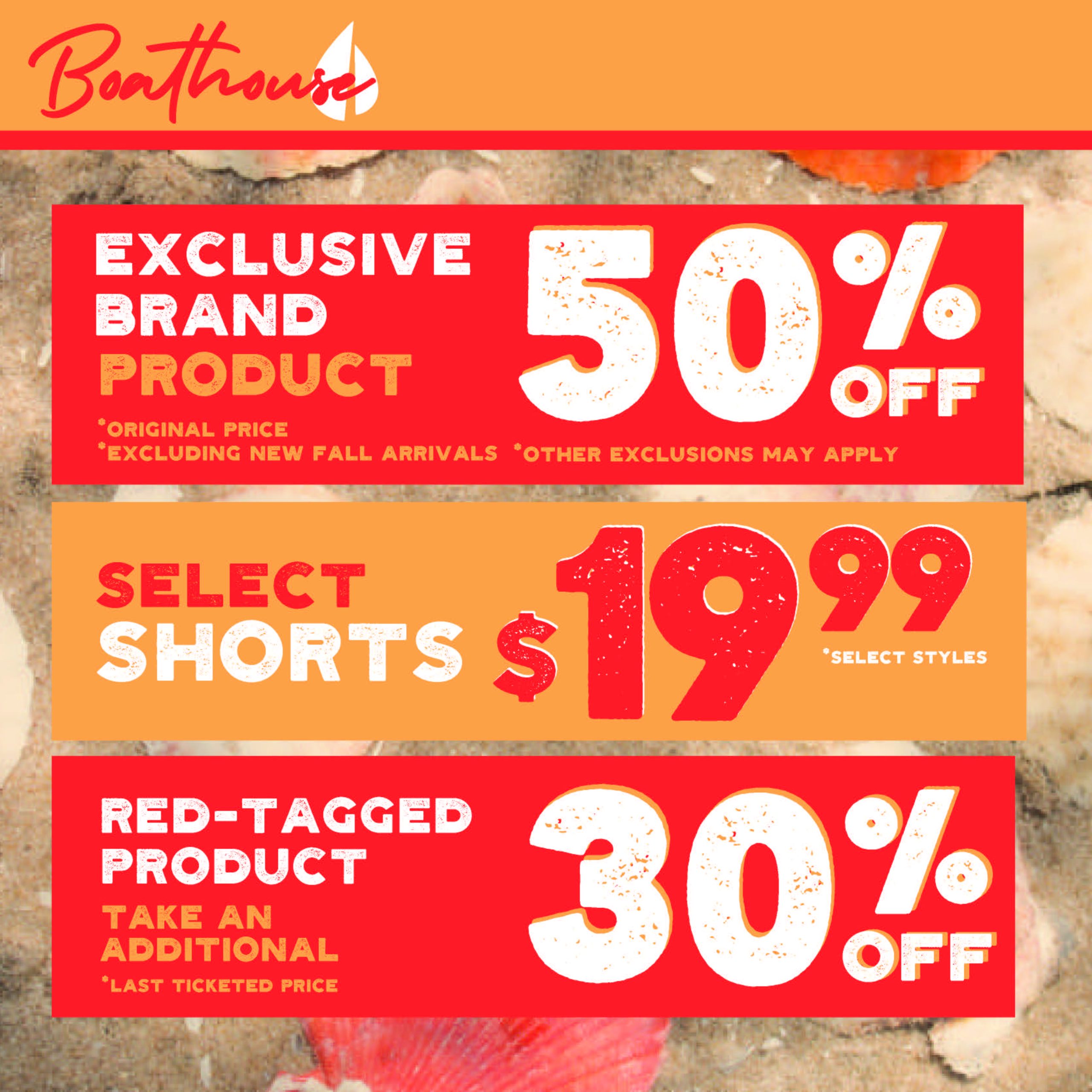 Boathouse Summer Sale! icon