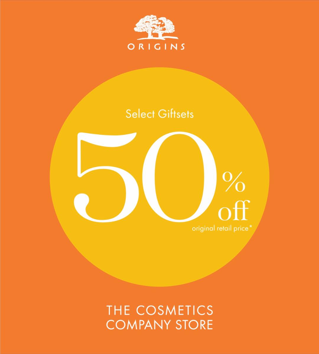 Origins 50% Off Select Sets icon