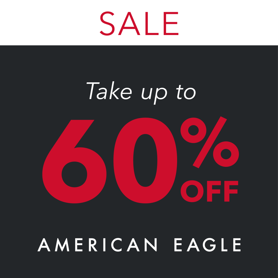 American Eagle Take up to 60% Off icon