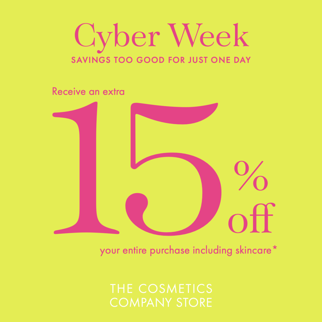 The Cosmetics Company Store – CYBER HOT SAVINGS 15% OFF icon