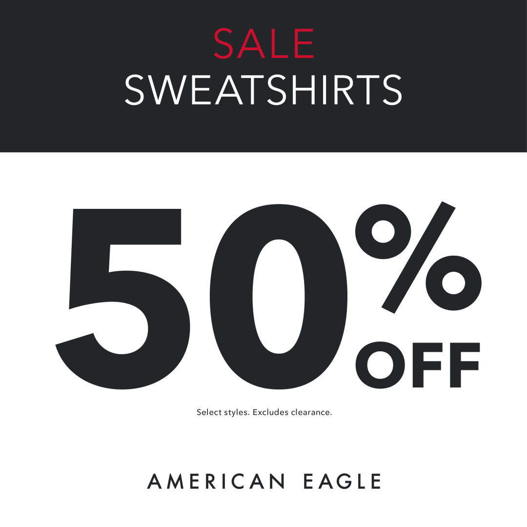 American Eagle Sweatshirts 50% Off icon