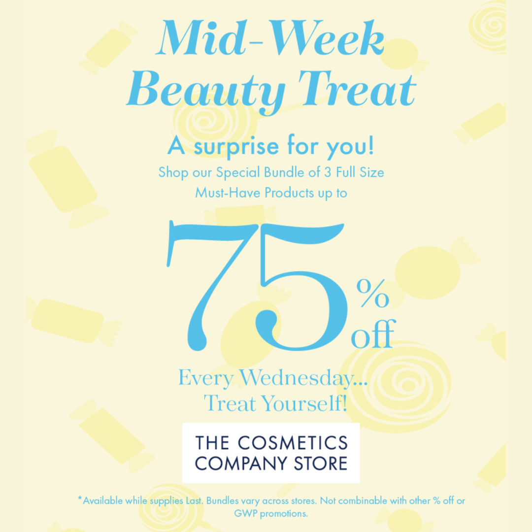 The Cosmetics Company Store – MID-WEEK BEAUTY TREAT icon