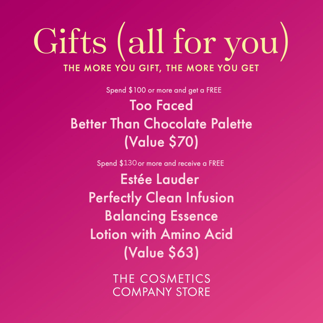 The Cosmetics Company Store – 2 Tier Holiday GWP icon