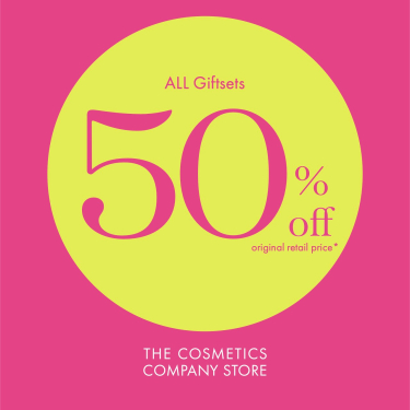 The Cosmetic Company Store – All Gift sets 50% off icon