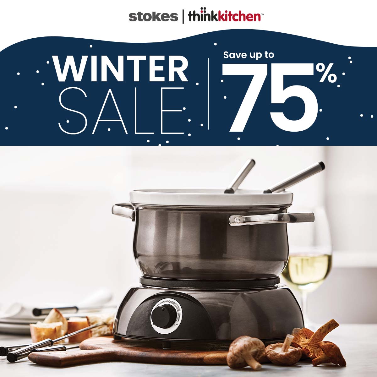 Think Kitchen – winter sale icon
