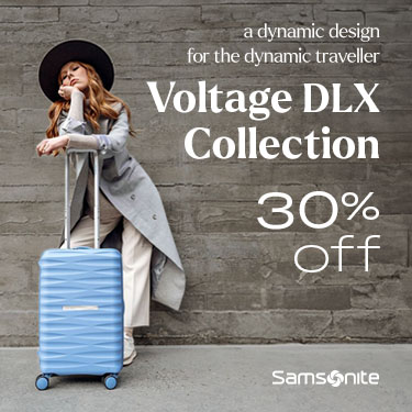 Samsonite – A DYNAMIC DESIGN FOR THE DYNAMIC TRAVELLER icon