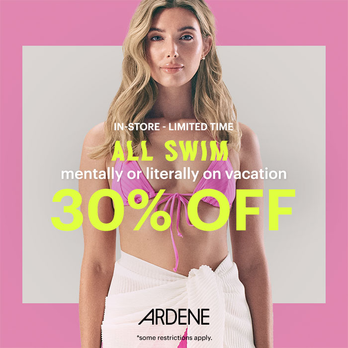 Ardene – All swim 30% off icon