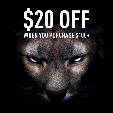 GET $20 OFF WHEN YOU PURCHASE $100+ icon
