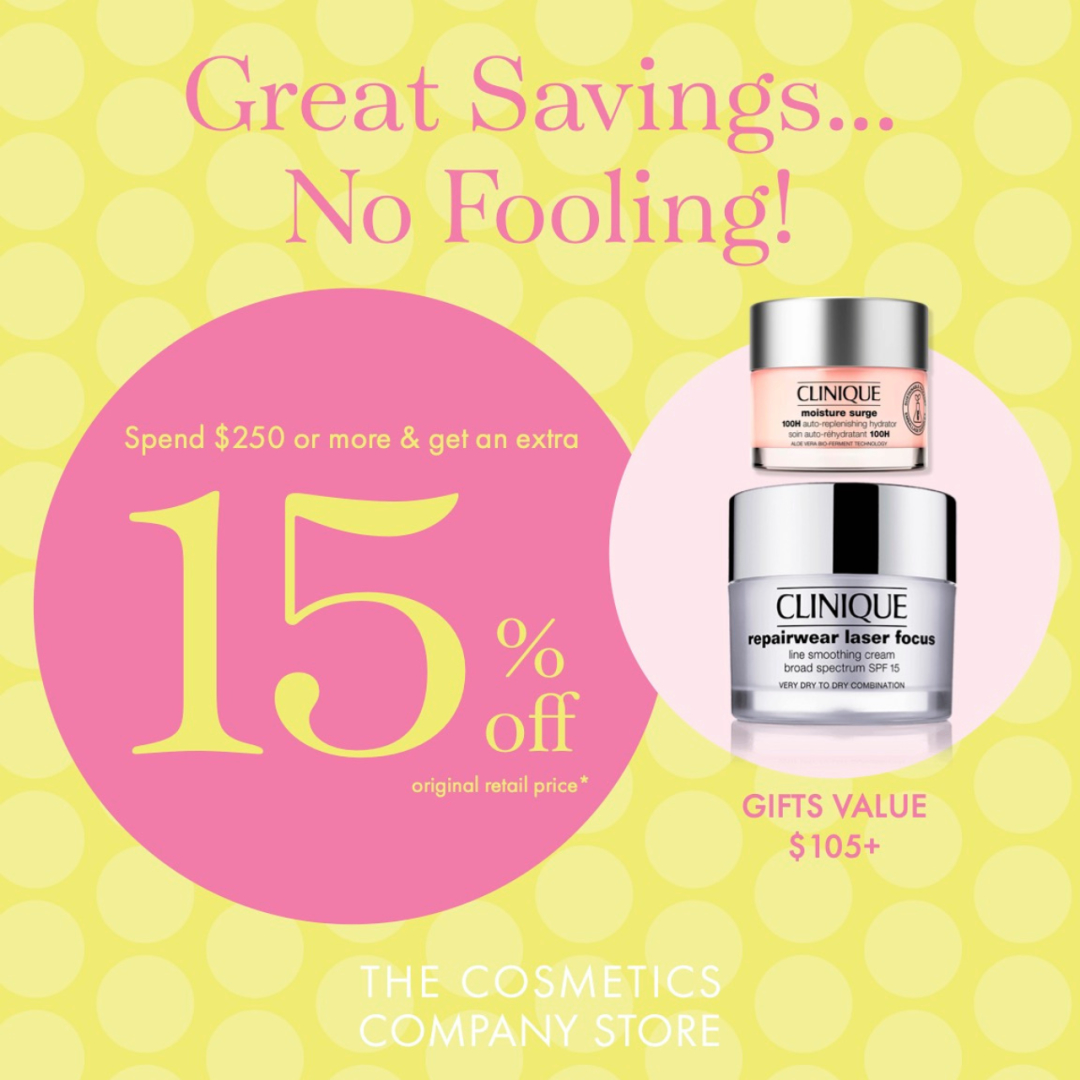 The Cosmetics Company Store – Great Savings…No Fooling! icon