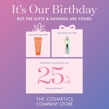 The Cosmetic Company Store – It’s Our Birthday icon