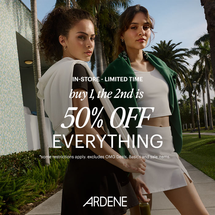 Ardene – Buy 1, the 2nd is 50% off icon