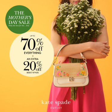 Kate Spade – The Mother’s Day Sale is on. icon