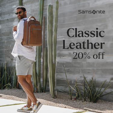 Samsonite – CLASSIC LEATHER 20% OFF icon