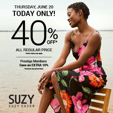 Suzy Shier – 40% Off Sale icon