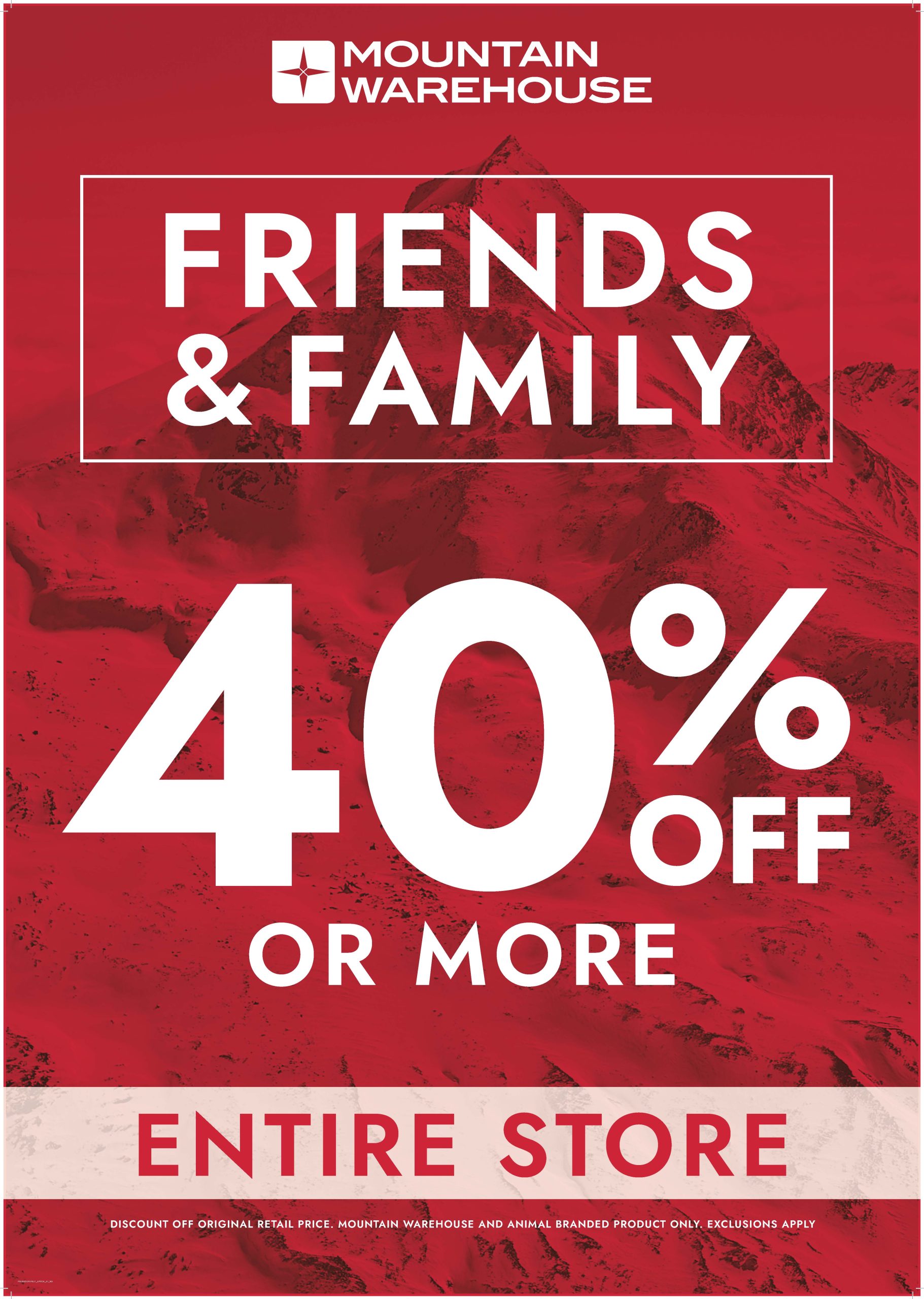 Mountain Warehouse – Friends & Family icon