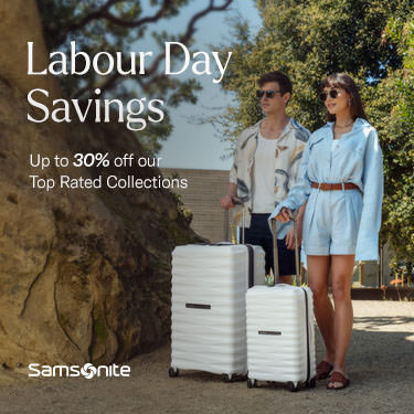 Samsonite – LABOUR DAY SAVINGS icon