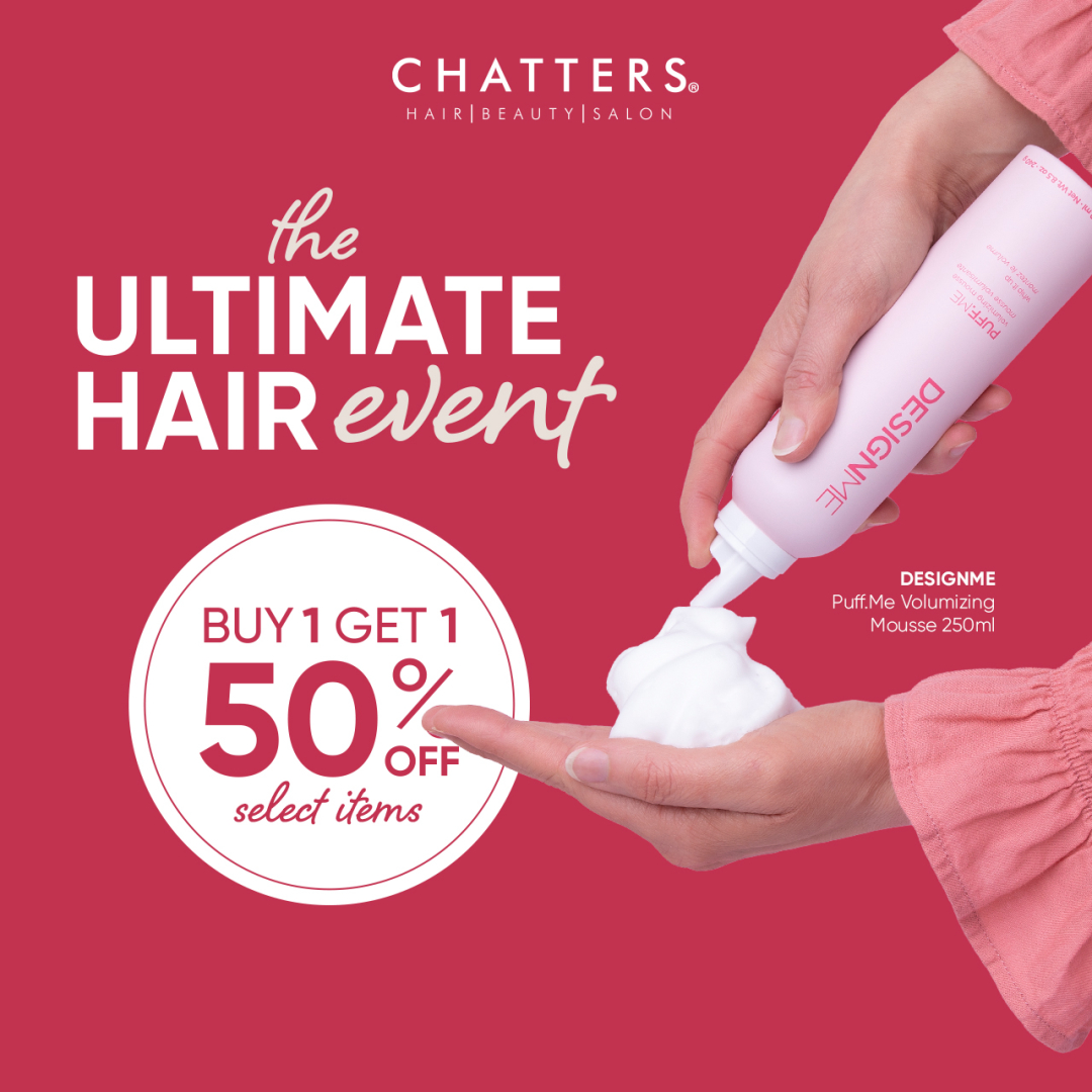 Chatters – Don’t Miss the Ultimate Hair Event: Buy One, Get One 50% Off at Chatters! icon