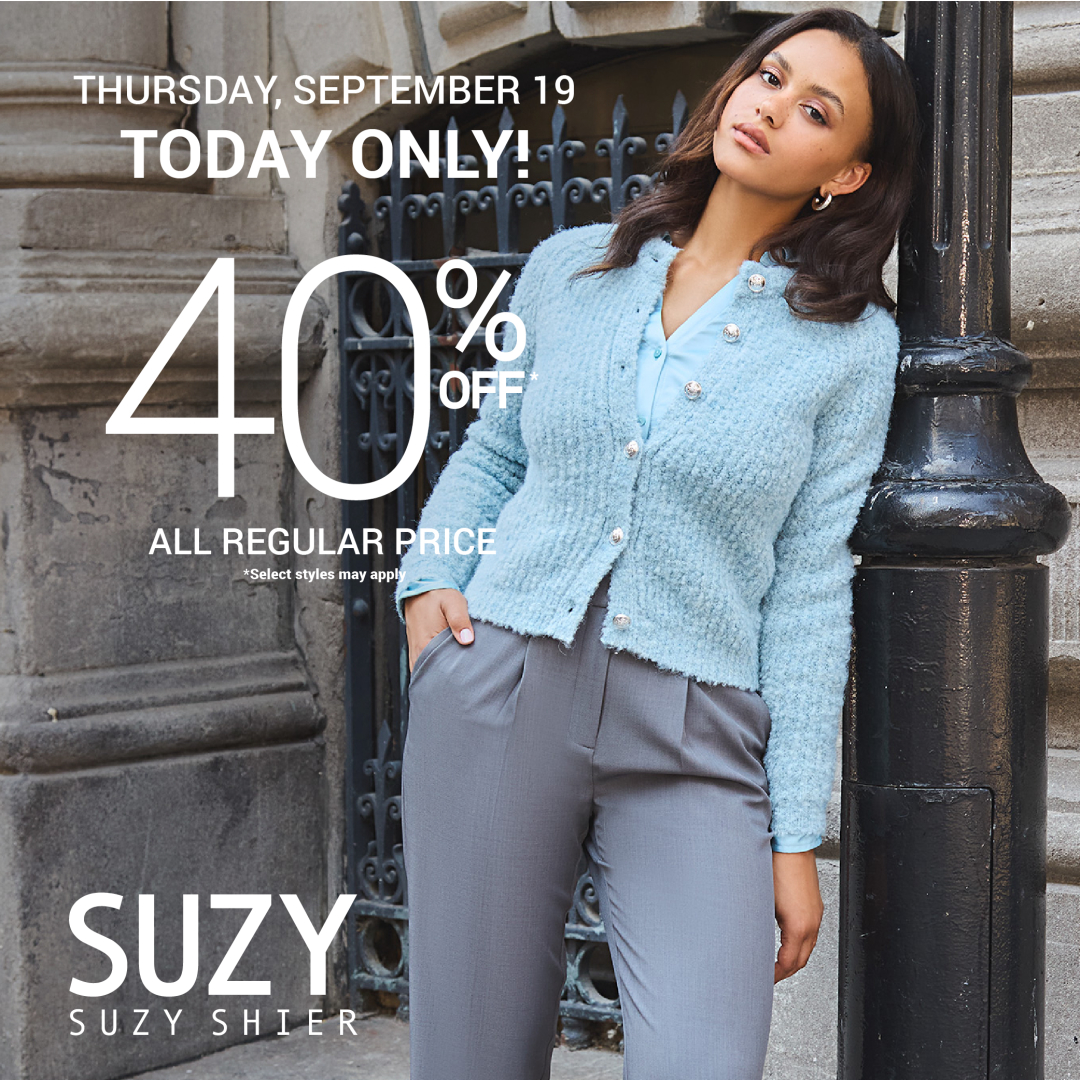 Suzy Shier – 40% Off Sale icon