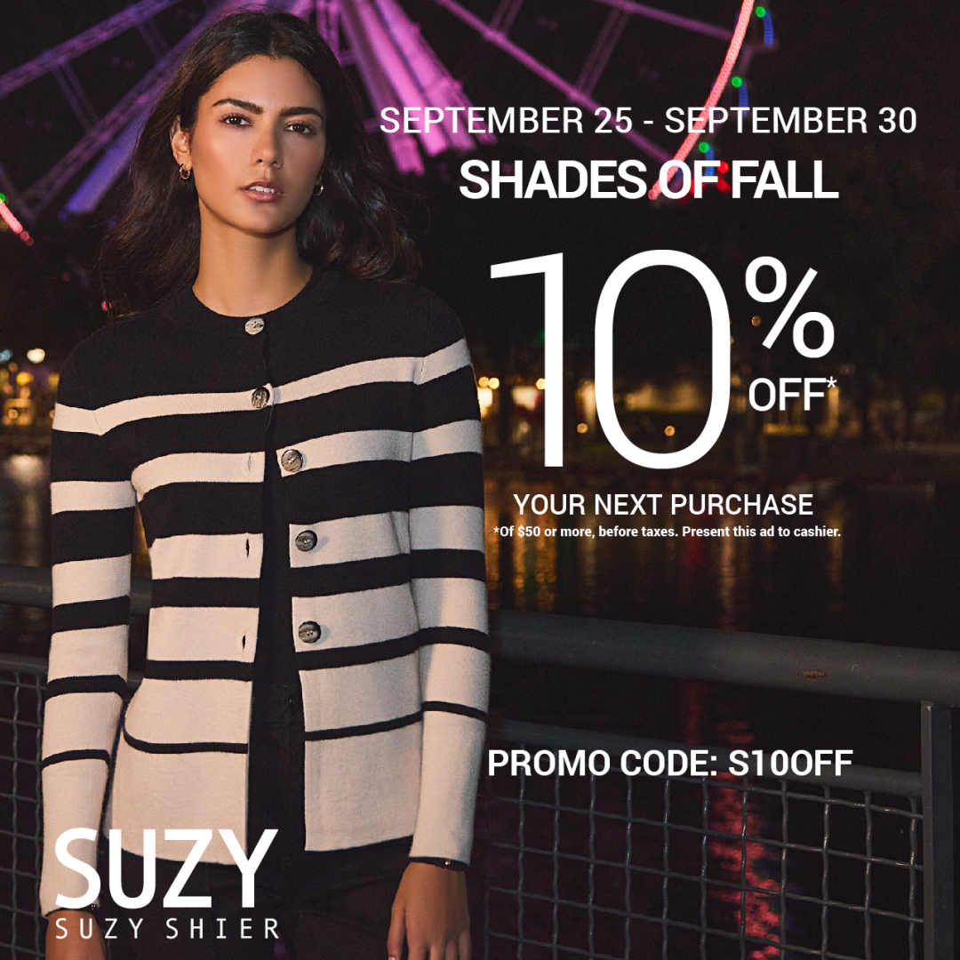 Suzy Shier – 10% Off Sale icon