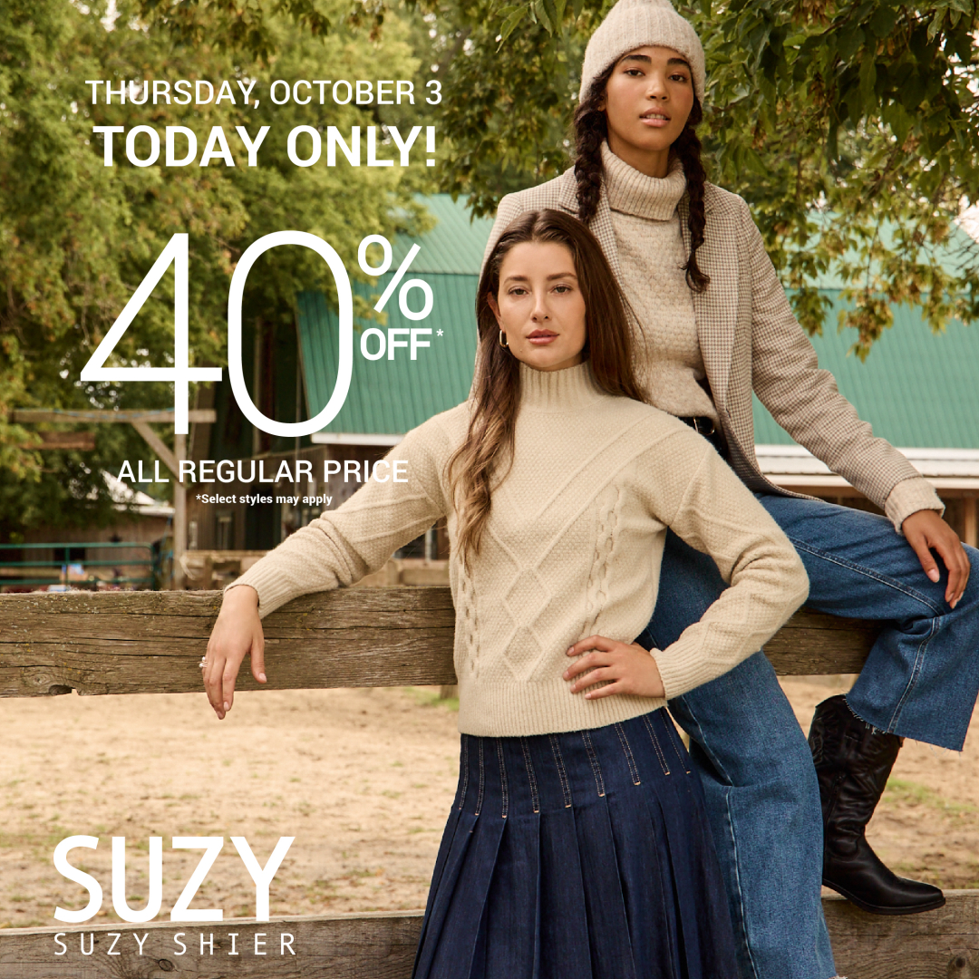 Suzy Shier – 40% Off Sale icon