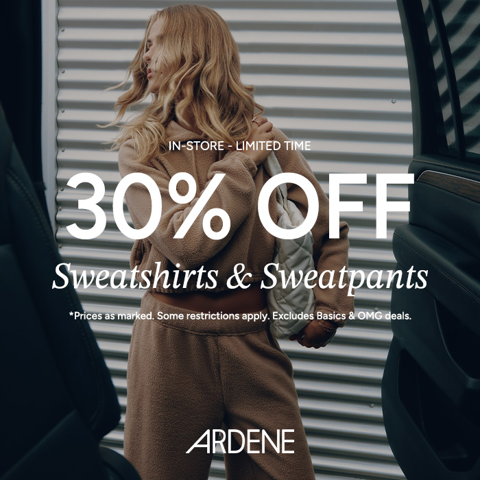 Ardene – 30% OFF Sweatshirts &amp; Sweatpants #ardenelove icon