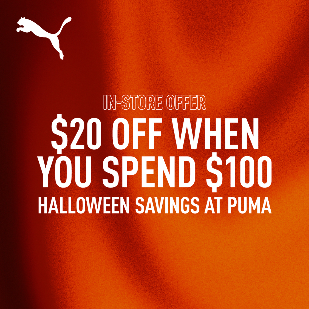Puma – HALLOWEEN SAVINGS AT THE PUMA OUTLET icon
