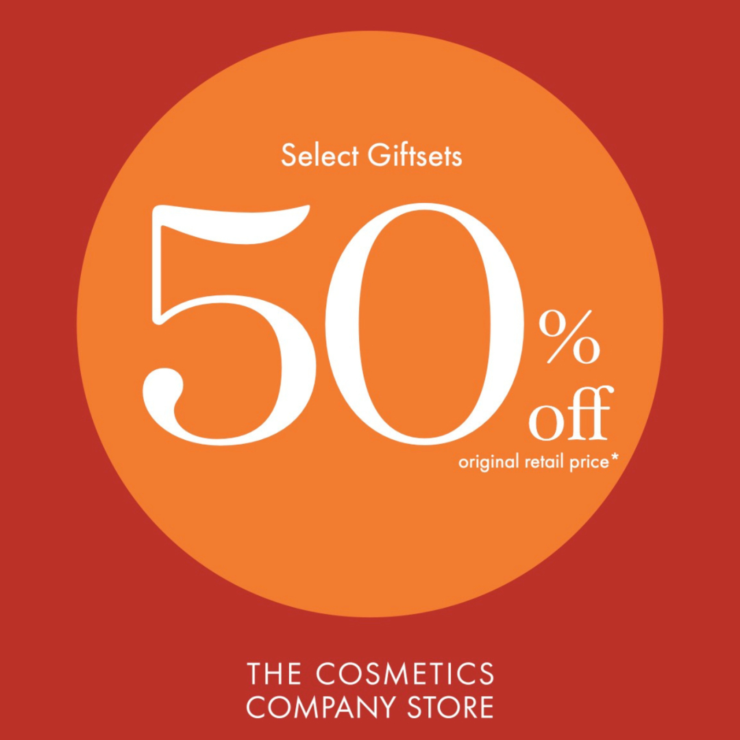 The Cosmetics Company Store – 50% OFF GIFTSETS*! icon