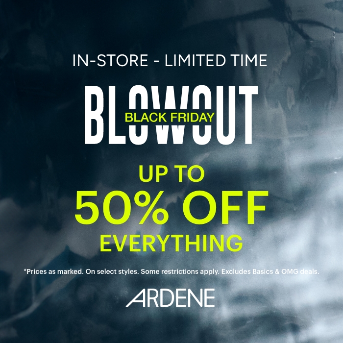 Ardene – BLACK FRIDAY BLOWOUT #ardenelove icon