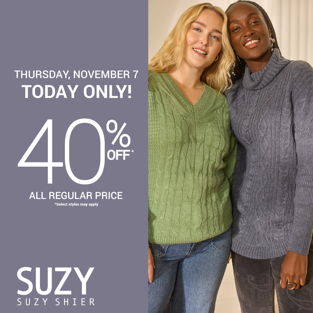 Suzy Shier – 40% Off Sale icon