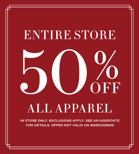 Polo Ralph Lauren – COME SHOP THE ENTIRE STORE! 50% OFF ALL APPAREL icon