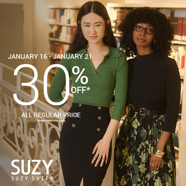 Suzy Shier – 30% Off Sale icon