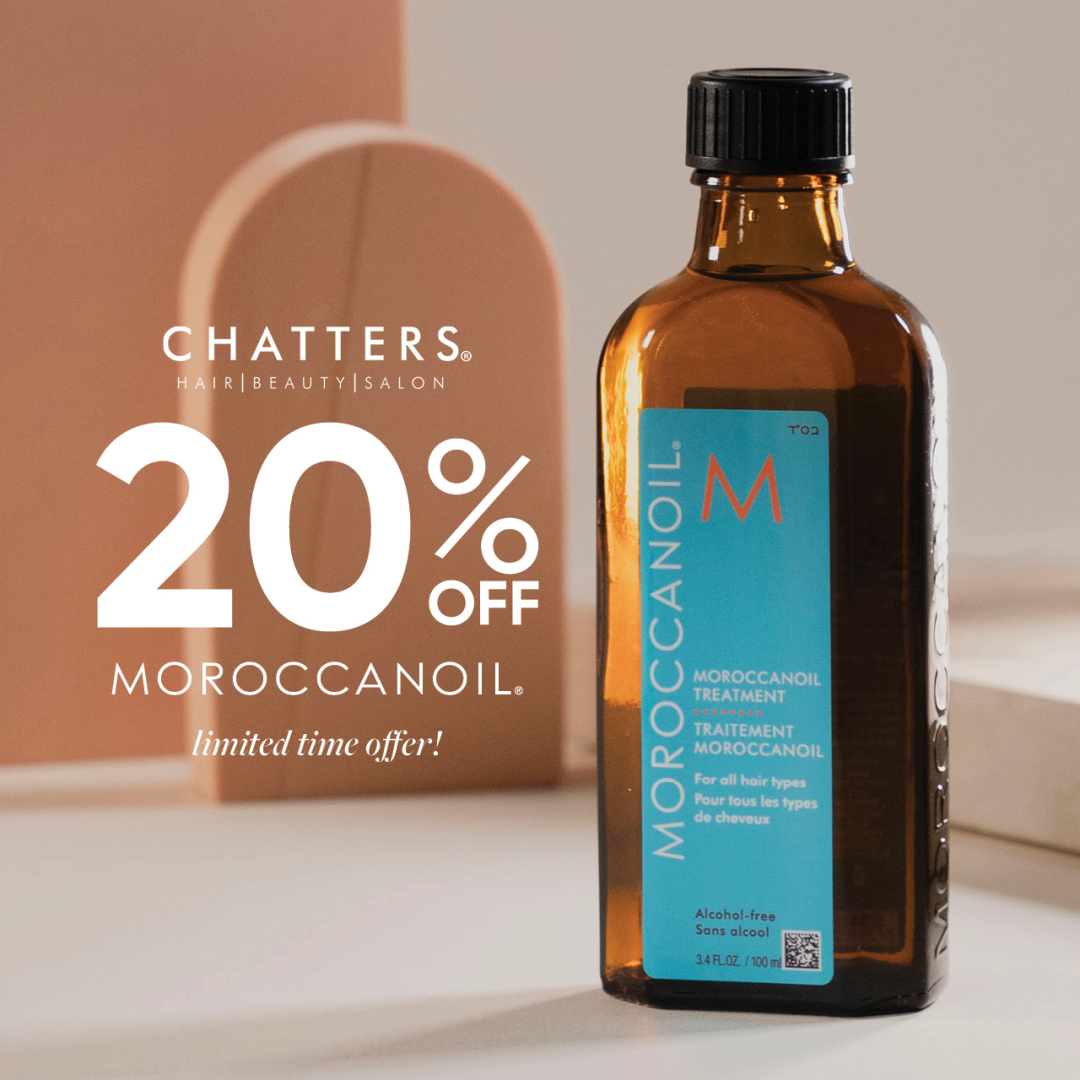 Chatters Hair Salon – Shop 20% off Moroccanoil only at Chatters icon