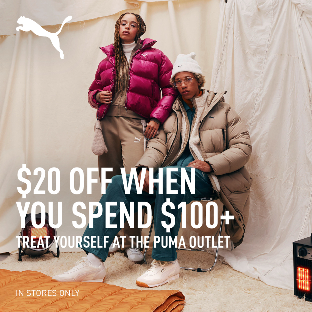 Puma – TREAT YOURSELF AT THE PUMA OUTLET icon