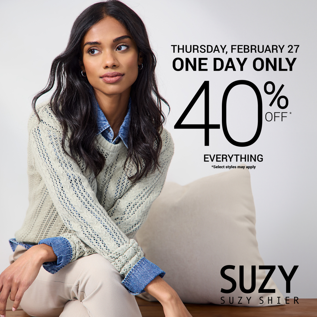 Suzy Shier – 40% Off Sale icon