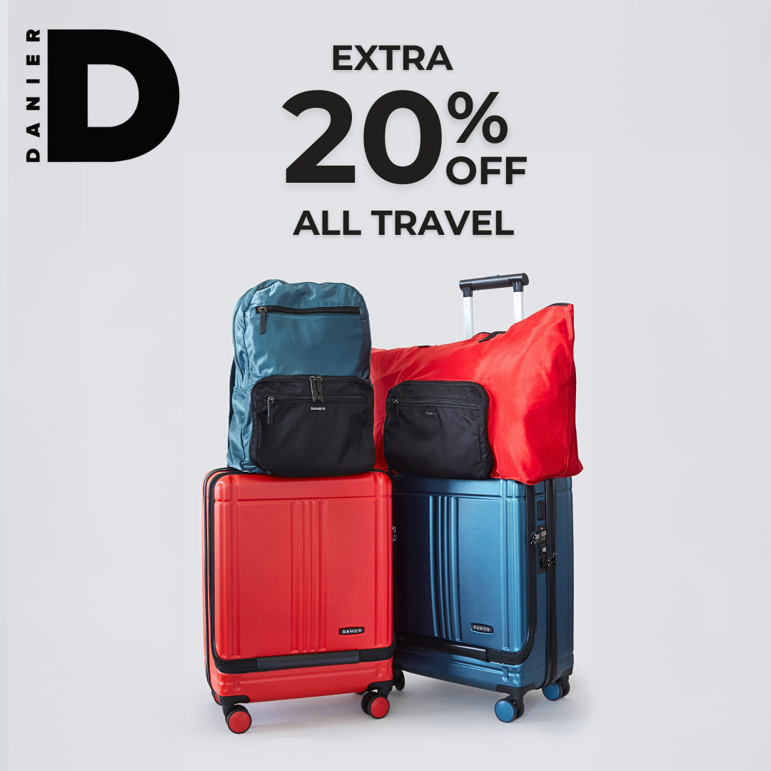 Danier – EXTRA 20% Off ALL TRAVEL icon