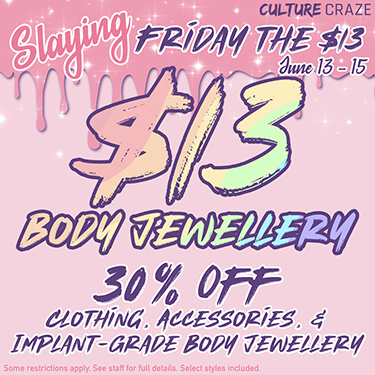 Culture Craze – Slaying Friday the $13 icon