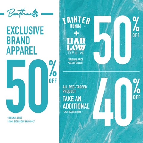 Boathouse – NEW EXCLUSIVE BRAND & DENIM SALE icon