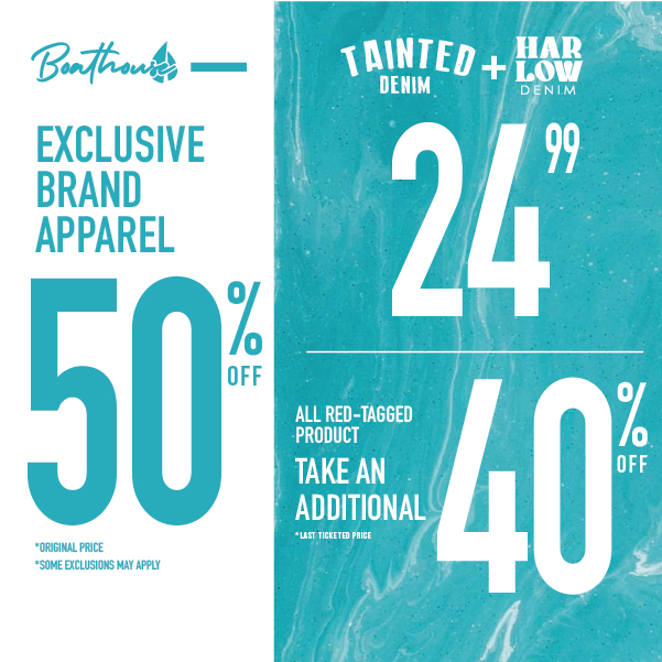 Boathouse – NEW EXCLUSIVE BRAND SALE icon