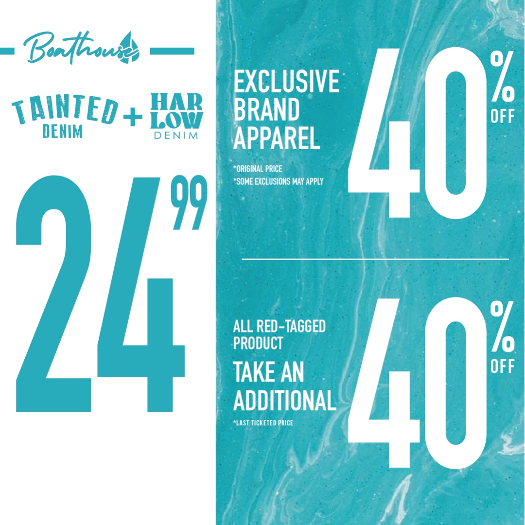 Boathouse – SUMMER SALES AT BOATHOUSE icon