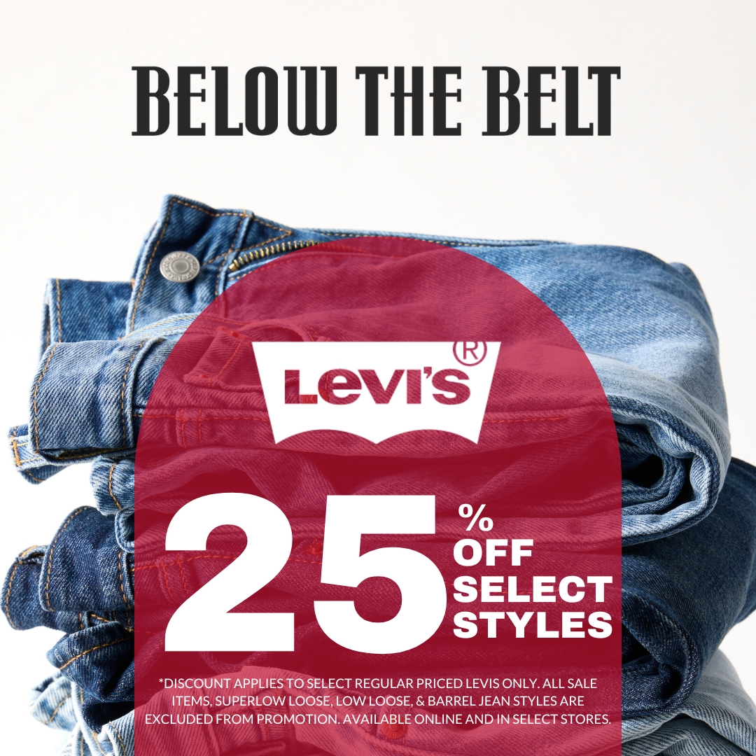 25% Off Selected Levi’s icon