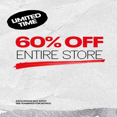 Entire Store 60%  *Some exclusions may apply* icon