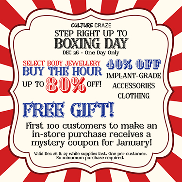 Boxing Day – Buy The Hour Sale! icon