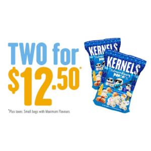 Two for $12.50 for Kernels icon