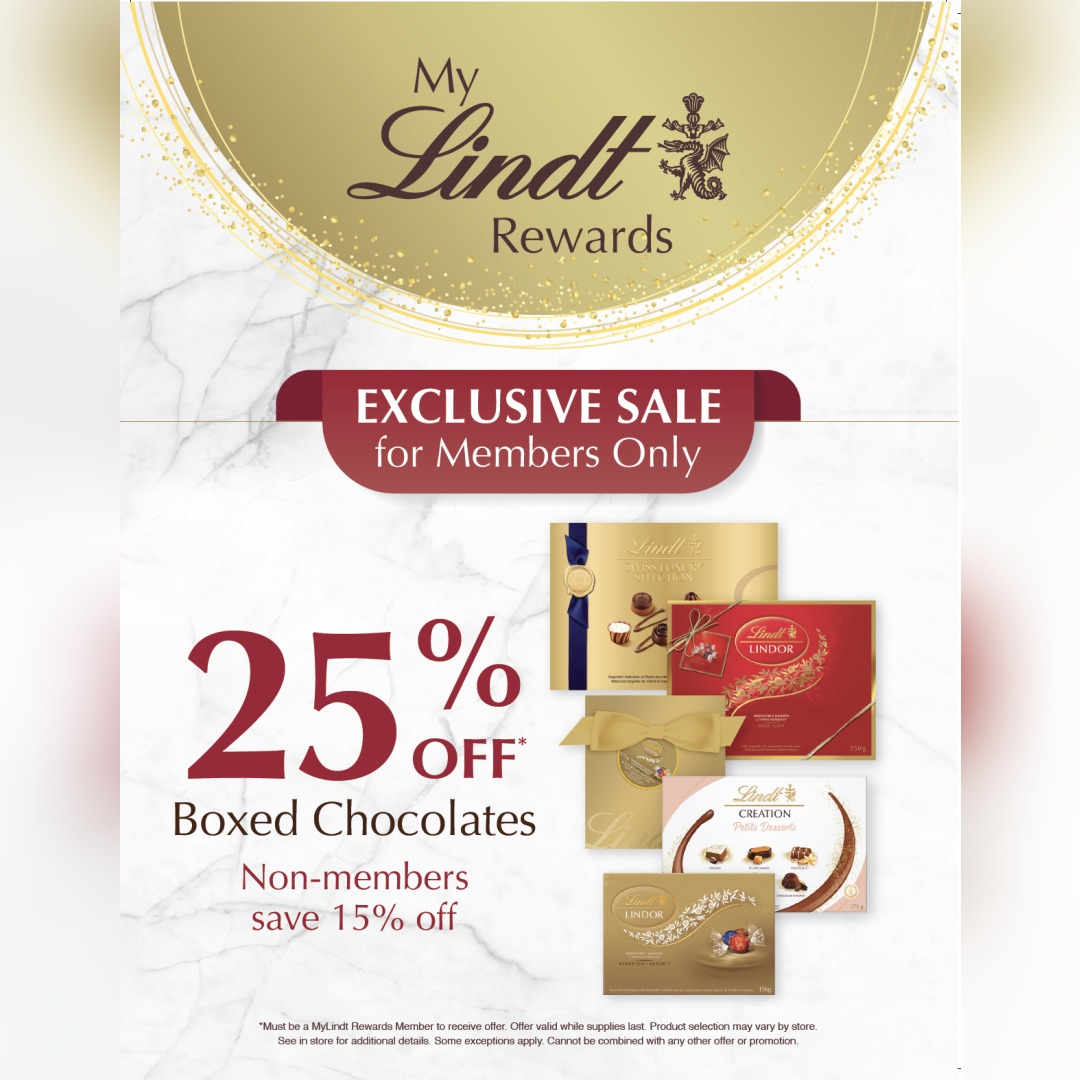 Members save 25% on select boxes! icon