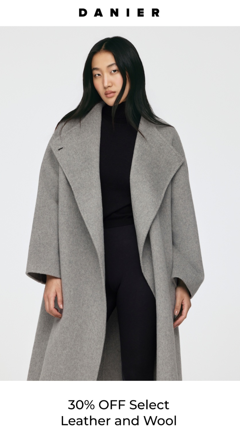 30 % OFF LEATHER AND WOOL